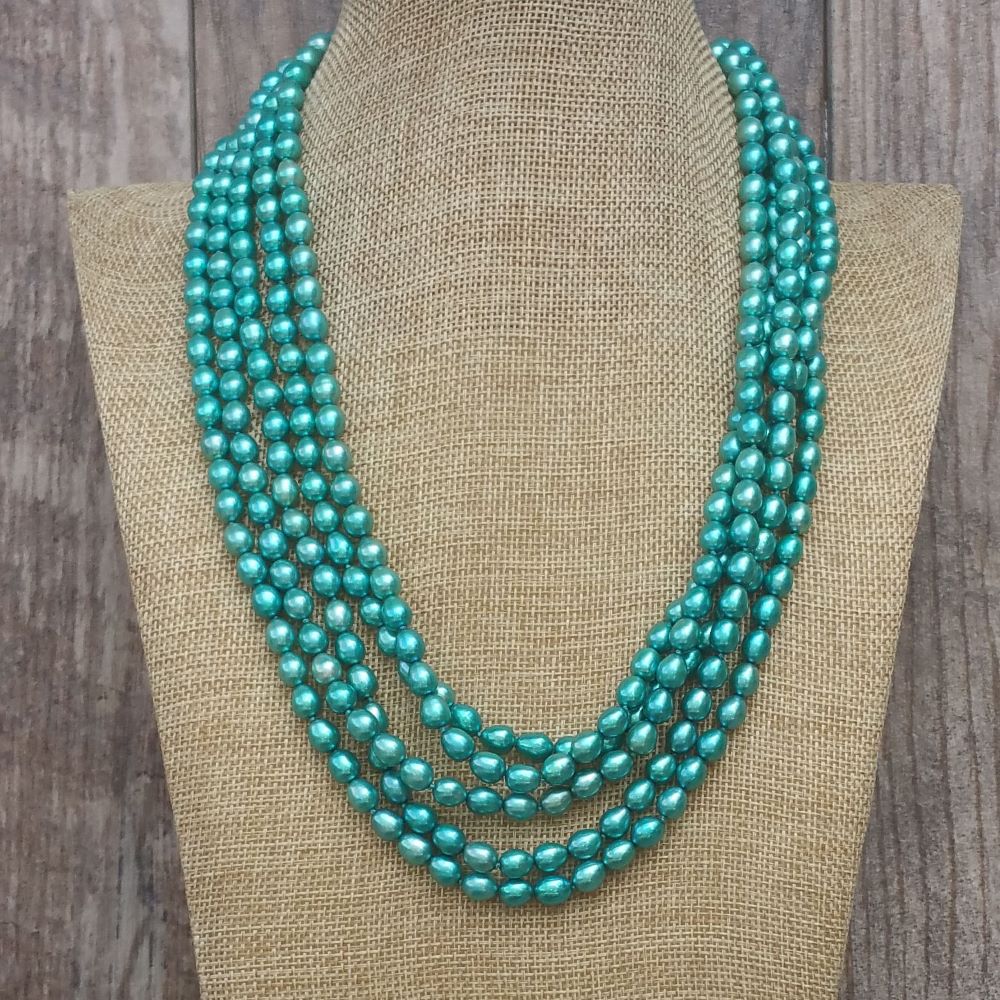 Chromatic Freshwater Pearl Necklace